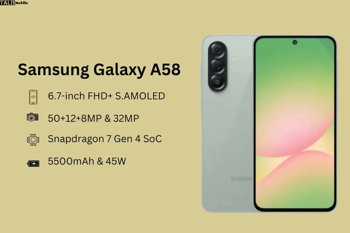 Samsung Galaxy A58