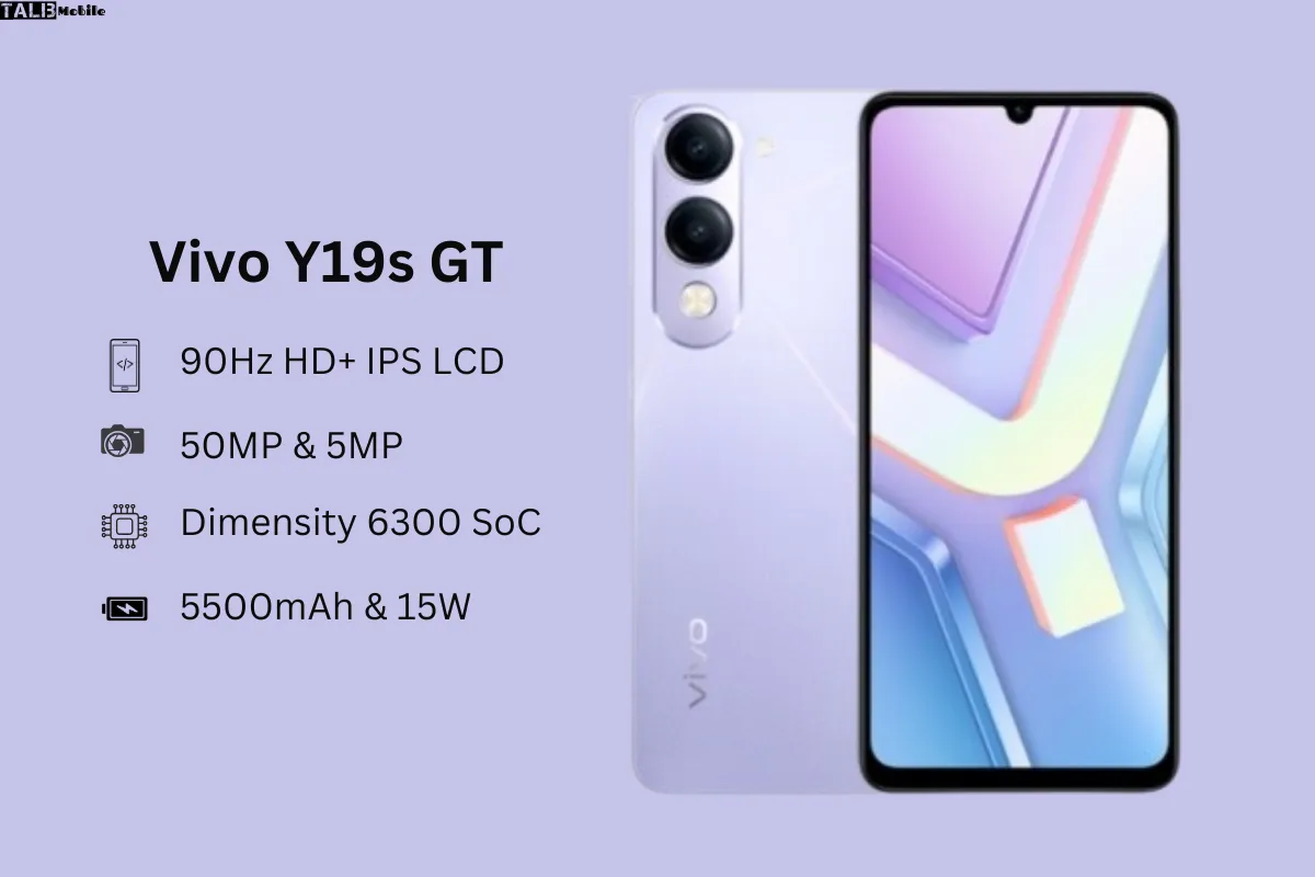 Vivo Y19s GT